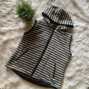 Quilted Stipped Vest